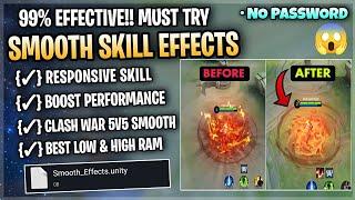 Updated Smooth Skill Effects Hit Config In Mobile Legends | Work All Hero & Graphics - Patch M5