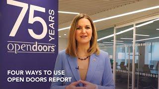 Four Ways To Use Open Doors Report