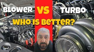 LS supercharger Vs Turbo what power curve suits you better?