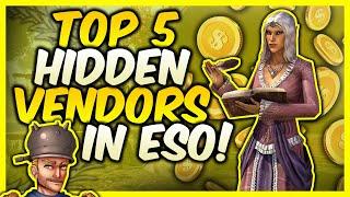 ESO Top 5 Hidden Vendors In The Elder Scrolls Online 2022 High Isle