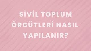 Sivil Toplum Örgütleri Nasıl Yapılanır | Hey Akademi