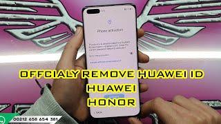 Remove Huawei account (ID) from all Huawei Phones to MATE 40/P40 PRO