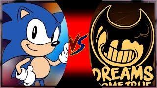 Sonic vs Bendy (Sonic the Hedgehog vs Bendy and the Ink Machine)