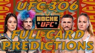 UFC 306 FULL CARD PREDICTIONS | O’MALLEY VS DVALISHVILI