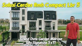 Rumah 3 Lantai Modern Klasik 5x11, Melrose at Grand Duta Garden