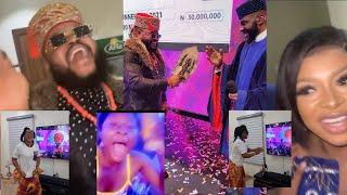 Celebrities In Tears As White Money Win BBNaija Season 6 Congrats To White Money