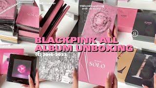 "ASMR UNBOXING" (BLACKPINK) 블랙핑크 (all album)