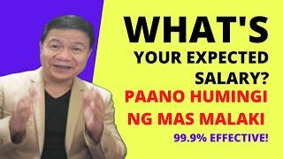 HOW TO ANSWER WHAT IS YOUR EXPECTED SALARY, TAMANG SAGOT | Get Good Gerry