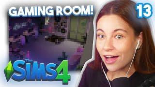 Ich baue mein TRAUM GAMING ZIMMER in SIMS! (Sims 4) #13 | GamingWithMelina