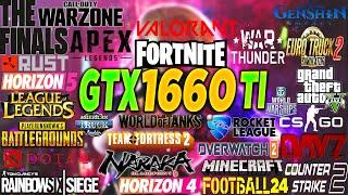 GTX 1660 Tİ Test in 28 Games in 2024