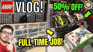 LEGO CLEARANCE AT TARGET! Parting Out LEGO Sets for my FULL-TIME Bricklink Store! | LEGO Vlog #12