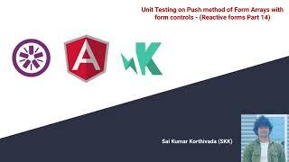 Angular Unit testing- 32 | Unit testing form array push method with form controls | Part 14