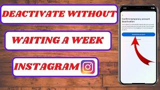 "How to Deactivate Instagram Account Without Waiting a Week | Quick & Easy Steps"