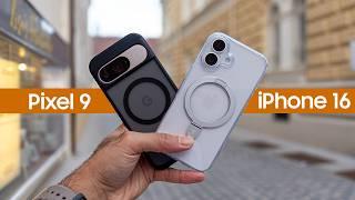 iPhone 16 vs. Pixel 9: A Day in the Life | Camera & Battery Test