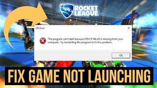 How to Fix Rocket League Error Code: Game Not launching