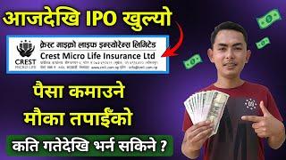 crest micro life insurance ipo | crest micro life insurance ipo analysis | crest micro life ipo