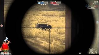 Heroes & Generals Аналитика за снайпера и потеря соединения.