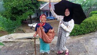 Hidup di desa,, Begini jadinya jalan jalan di saat turun hujan dengan gadis desa cianjur