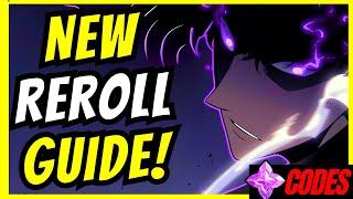 New Reroll Guide! [Solo Leveling: Arise] FAST! With Essence Codes!