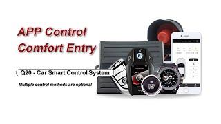 Phone APP Control  GSM GPS Car Alarm Security System