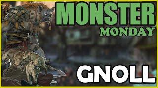 If a Gnome & a Troll had a baby? (Gnoll) - Monster Monday - Dungeons & Dragons (D&D)