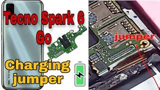 Tecno Spark 6 Go Charging Jumper || Tecno Spark 6 Go Charging Problem