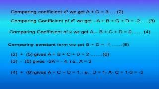 PARTIAL FRACTIONS 3)