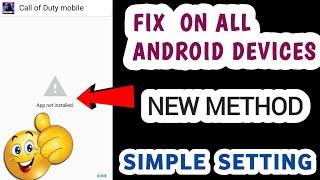 call of duty mobile app not installed problem fix on all android devices | how to solve cod english