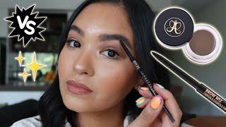 Anastasia Beverly Hills Dipbrow Pomade review + Brow Wiz review