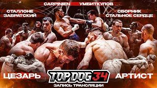 Caesar VS Artist, Sbornik VS Stalnoye Serdtse, Carpinen VS Umbitkulov | TOP DOG 34, Perm City