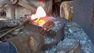 Axe Making on Power Hammer | Axe Forging Factory | Blacksmithing