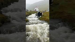 Gjógv River in the Faroe Islands (Gorgeous Traditional Village by the Sea) #faroeislands  #denmark