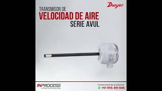 Transmisor de Velocidad de aire Serie AVUL - Dwyer