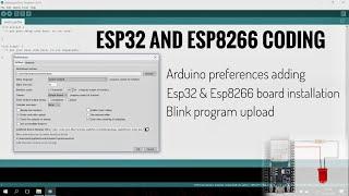 HOW TO INSTALLING ESP32 OR ESP8266 OR BOTH BOARDS IN ARDUINO IDE APPLICATION.