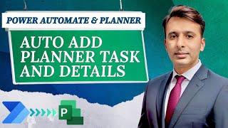 Create Tasks in Microsoft Planner, Add Assignee, References, Checklist via Power Automate