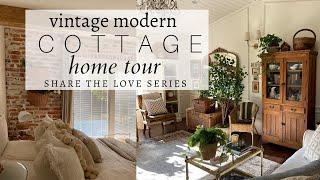 Vintage Modern Cottage Home Tour | Share the Love Series!