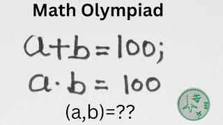 Germany |Can you solve this?| A Nice Math Olympiad Algebra Problem (a,b)=?️️