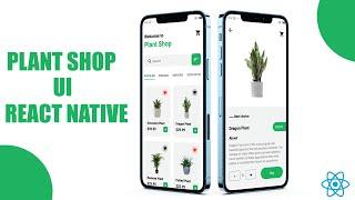 PLANT APP UI USING REACT NATIVE