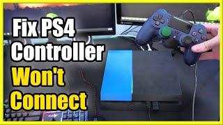 How to FIX PS4 Controller that Won't Connect (Hard Reset Method)