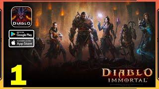 Diablo Immortal Global launch Gameplay (Android, iOS) - Part 1