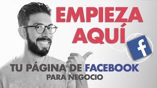 Cómo crear una página de  FACEBOOK PARA NEGOCIOS 2021