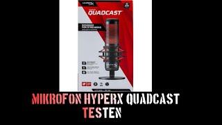Mikrofon Hyperx Quadcast testen