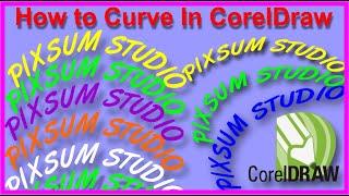 How to Curve Text Easy Tips In CorelDraw