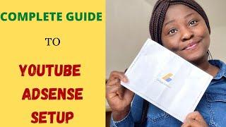 Complete Youtube Adsense Account Setup | Youtube Monetization Process 2024 #youtubepartnerprogram