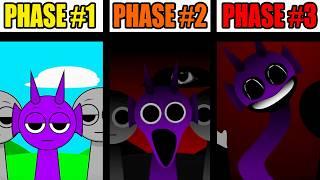 Phase 1 VS Phase 2 VS Phase 3 in Incredibox Sprunki!