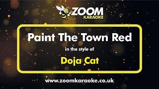 Doja Cat - Paint The Town Red - Karaoke Version from Zoom Karaoke