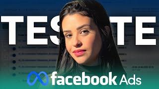 Como TESTAR CRIATIVOS no Facebook Ads [ATUALIZADO]