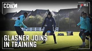 Manager joins the Rondo!  | CCTV | Premier League Training Session