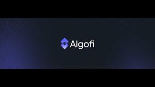 Algofi DEFI borrow and lend ALGOMINT assets GOBTC GOETH