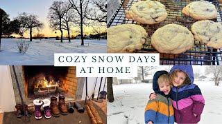 Cozy Snow Day Vlog ️